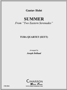 Summer by Holst Gustav - DeRaad Joseph - for Tuba / Euphonium Quartet