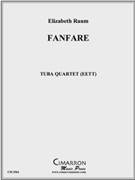 Fanfare by Raum Elizabeth for Tuba / Euphonium Quartet