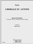 Chorale St. Antoni by Haydn Joseph - Jones Daniel - for Brass Ensemble
