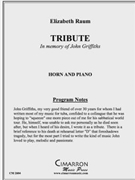 Tribute by Raum Elizabeth for Horn Solo