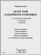 Suite for Saxophone Ensemble by Pardus William for Sax. Ens.