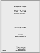 Psalm 60 by Allegri Gregorio - Wallace Robert - for Brass Quintet