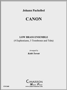 Canon by Pachelbel Johann - Terrett Keith - for LowBrass Ens.
