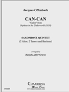 Can-Can by Offenbach Jacques - Graves Daniel Luthe - for Sax. Ens.