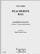 Peacherine Rag by Joplin Scott - Graves Daniel Luthe - for Sax. Ens.
