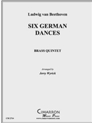 Six German Dances by Beethoven Ludwig van - Wyrick Jerry - for Brass Quintet