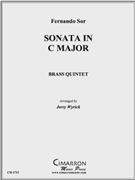 Sonata in C Major by Sor Fernando - Wyrick Jerry - for Brass Quintet