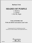 Shades of Purple by York Barbara for Tuba Ens.