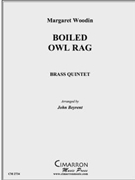 Boiled Egg Rag by Woodin Margaret - Beyrent John - for Brass Quintet