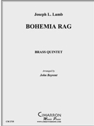 Bohemia Rag by Lamb Joseph - Beyrent John - for Brass Quintet