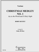 Chsirtmas Medley No. 1 by Various - Boaz Cathy Jill - for Horn Ens.