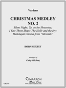 Chsirtmas Medley No. 2 by Various - Boaz Cathy Jill - for Horn Ens.