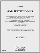4 Mjestic Hymns by Various - Cox Richard - for Tpt. Duet