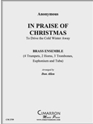 In Praise of Christmas by Anonymous - Allen Don - for Brass Ensemble