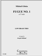 Fugue No. 1 by Glinka Mikhail - DeRaad Joseph - for Low Brass Trio