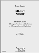 Silent Night by Gruber Franz - White Kenneth - for Brass Quartet