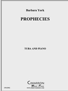 Prophecies by York Barbara for Tuba Solo