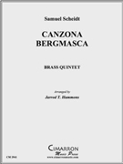 Canzona Bergmasque by Scheidt Samuel - Hammons Jarrod - for Brass Quintet