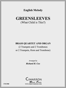 Grensleeves by English Melody - Cox Richard - for Brass Quartet