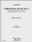 Christmas Suite No. 1 by Traditional - Volkmann Rudy - for Brass Quintet
