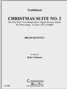 Christmas Suite No. 2 by Traditional - Volkmann Rudy - for Brass Quintet