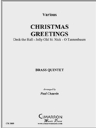 Christmas Greetings by Various - Chauvin Paul - for Brass Quintet