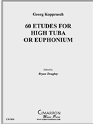 60 Etudes for High Tuba or Euphonium by Kopprasch Georg - Doughty Bryan - for Methods