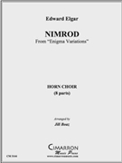 Nimrod from Enigma Variations Opus 36 by Elgar Edward - Boaz Cathy Jill - for French Horn Octet