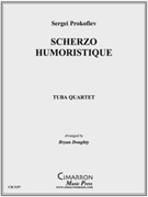 Scherzo Humoristique by Prokofiev Sergei - Doughty Bryan - for Tuba / Euphonium Quartet