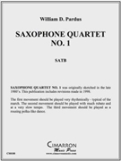 Saxophone Quartet #1 by Pardus William for Sax (SATB)