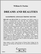 Dreams and Realities by Pardus William for Sax. Solo