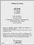 Suite for Solo Trumpet Brass Choir and Tympani by Pardus William for Tpt. Solo