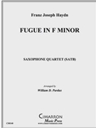 Fugue in F minor by Haydn - Pardus William - for Sax (SATB)