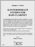 26 Intermediate Studies by Pardus William for Bass Clt.