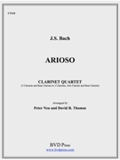 Arioso From cantata #156 by Bach Johann Sebastian - Neu Peter - for Clarinet Quartet