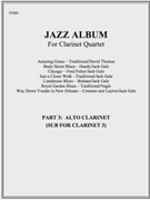 Jazz Album - Eb Alto Clarinet ( sub for Clar 3) Part only by Various - Gale Nagle and Thomas - for Eb Alto Clarinet (sub for Clarinet 3)