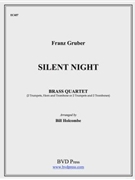 Silent Night by Traditional - Holcombe Bill - for Brass Quartet
