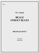 Beale Street Blues by Handy W C - Gale Jack - for Brass Quartet