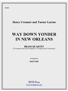 Way Down Yonder in New Orleans by Traditional - Gale - for Brass Quartet