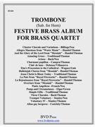 Festive Brass Album by Trombone(sub.horn) - Thomas David - for Trombone 2
