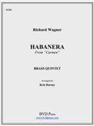 Habanera from "Carmen" by Bizet Georges - Dorsey - for Brass Quintet
