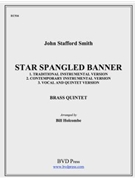 Star Spangled Banner by Smith John Stafford - Holcombe Bill - for Brass Quintet