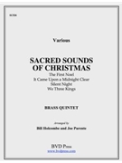 Sacred Sounds Of Christmas by Various - Holcombe Bill - for Brass Quintet