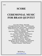 Ceremonial Music For Brass Quintet by Various - Gale and Thomas - for Full Score