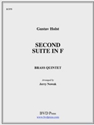 2nd Suite In F by Holst Gustav - Nowak Jerry - for Brass Quintet