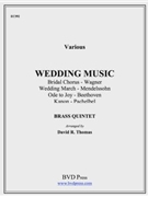 Wedding Music For Brass Quintet by Various - Thomas David - for Brass Quintet