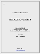 Amazing Grace by Traditional - Villanueva J - for Brass Ensemble