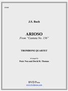Arioso From Cantata 156 by Bach Johann Sebastian - Neu Peter - for Trombone Quartet