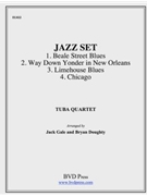 Jazz Set by Various - Gale and Doughty - for Tuba / Euphonium Quartet