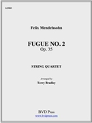 Fugue 2 by Mendelssohn Felix - Bradley - for String Quartet